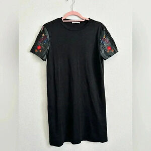 Zara Trafaluc autum- winter 17-18 black dress